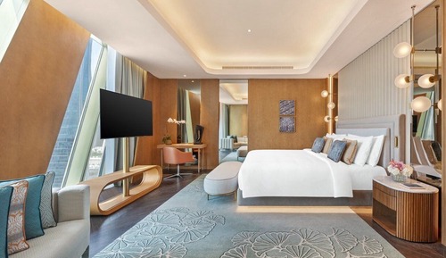 Mandarin, Habitación Club, 1 cama de matrimonio grande