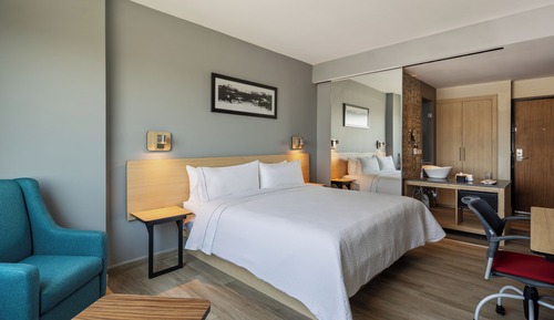Habitación superior, 1 cama de matrimonio grande