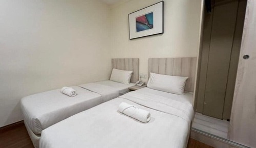 Habitación con 2 camas individuales