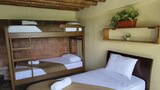 Habitación triple económica, vistas al jardín