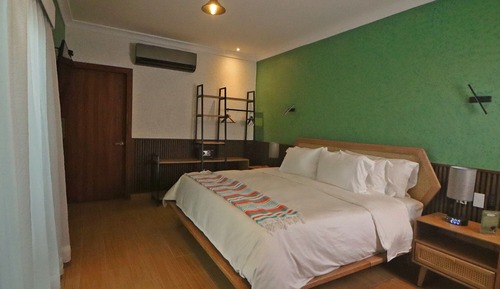 Habitación estándar doble, 1 cama de matrimonio, vistas al jardín