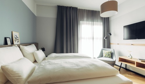 Habitación estándar con 1 cama doble o 2 individuales