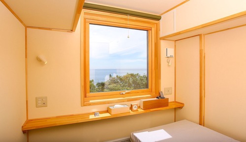 Habitación individual, vistas al mar