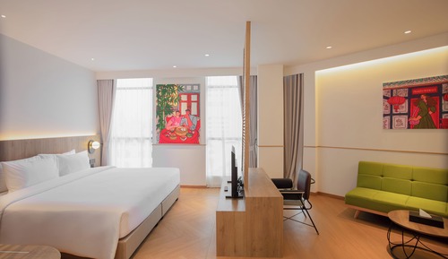 Habitación Deluxe doble, vistas a la ciudad