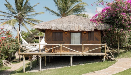 Bungalow Confort, 1 cama de matrimonio grande, vistas al mar