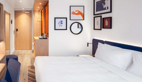 Habitación clásica, 1 cama de matrimonio grande, no fumadores, Aire acondicionado