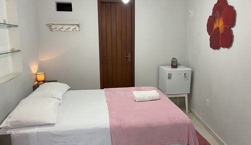 Habitación básica doble, 1 cama de matrimonio, baño privado