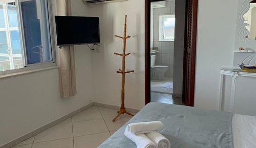 Habitación clásica, patio, vistas al mar