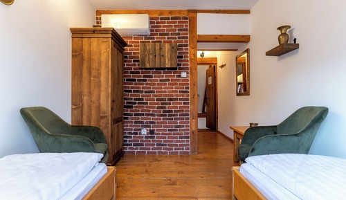 Habitación estándar con 2 camas individuales, vistas a la ciudad