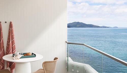 Habitación estándar doble, vistas parciales al mar