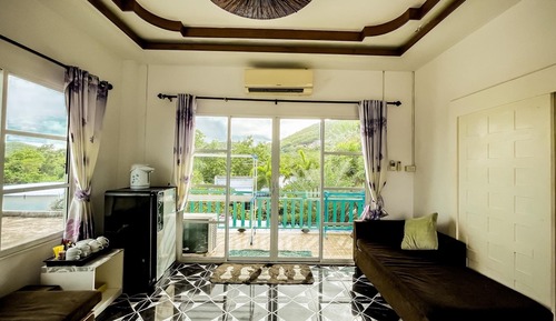 Habitación, varias camas, no fumadores, en una planta alta