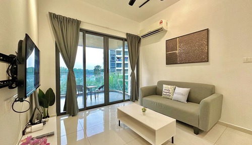 Apartamento Confort, balcón, vistas a la piscina