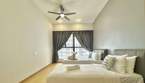 Apartamento básico, 3 habitaciones, no fumadores, balcón
