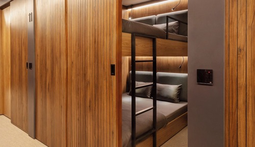 Habitación básica con 1 cama doble o 2 individuales (No Bathroom)