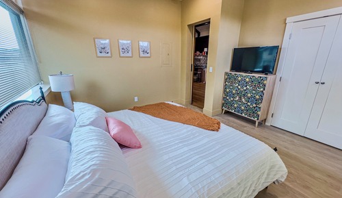 Apartamento, cocina, vistas al jardín