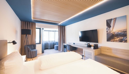 Habitación doble superior, balcón