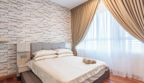 Apartamento estándar, 2 habitaciones, vistas a la ciudad