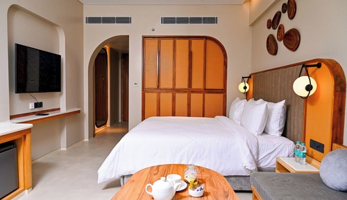 Habitación Premium doble, balcón, vistas al mar