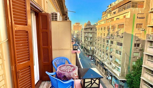 Habitación triple Confort, balcón, vistas a la ciudad