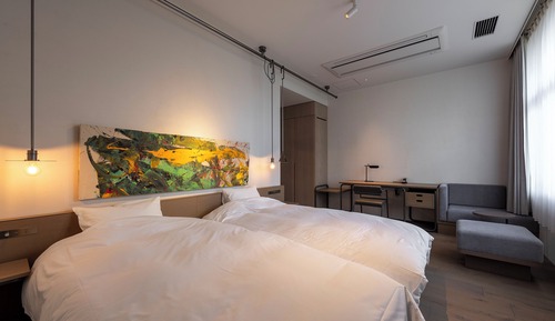 Habitación Deluxe con 2 camas individuales, no fumadores (Type A)