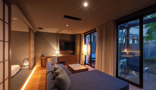 Habitación, no fumadores (Shinshun no Kago Suite,Private Sauna)