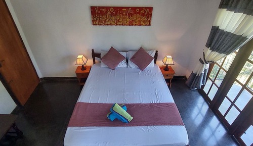 Habitación económica doble, balcón