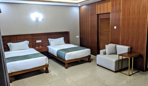 Habitación con 2 camas individuales
