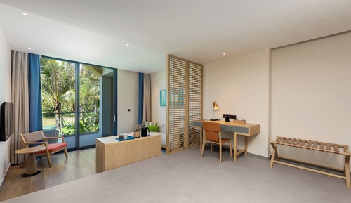 Suite, 2 camas dobles, vistas al mar (Forest View)