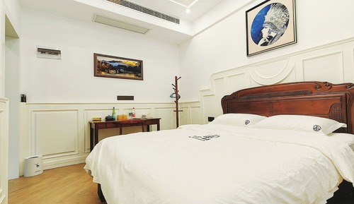 Habitación doble superior, vistas al jardín