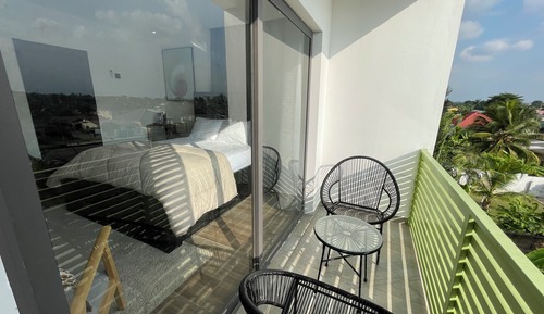 Habitación individual estándar, balcón, vistas a la ciudad