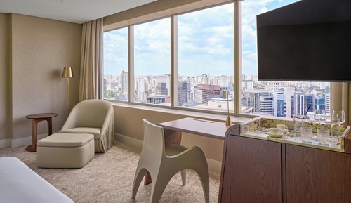Habitación Deluxe, 2 camas de matrimonio, no fumadores