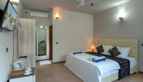 Habitación con 1 cama doble o 2 individuales