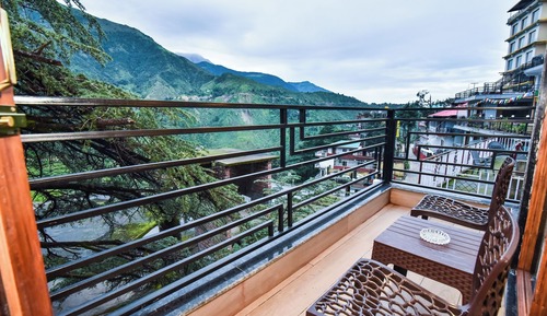 Habitación Deluxe, balcón, vistas a la montaña