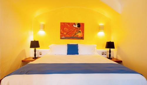 Habitación superior, vistas al jardín
