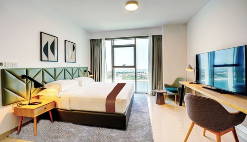 Apartamento, 1 cama de matrimonio grande, vistas al mar