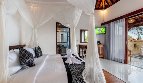 Villa Deluxe, 1 cama de matrimonio grande, piscina privada