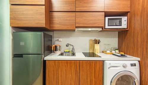 Estudio estándar, 1 cama doble, vistas al jardín