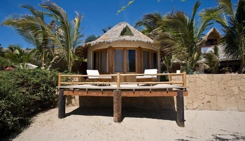 Bungalow, 1 cama de matrimonio grande, vistas a la playa