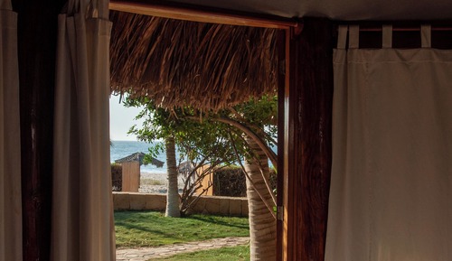 Bungalow, 1 cama de matrimonio, vistas a la playa