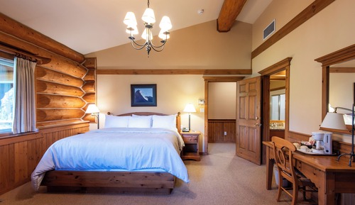 Habitación Deluxe doble, 1 cama de matrimonio grande, vistas a la montaña