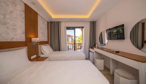 Habitación estándar con 1 cama doble o 2 individuales