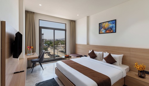 Habitación doble, vistas a la ciudad
