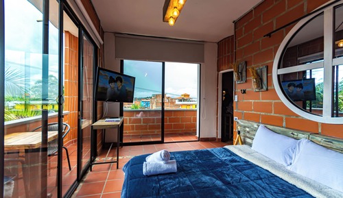 Habitación de diseño doble