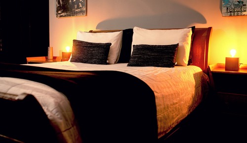 Suite Confort, 1 cama de matrimonio, frigorífico, vistas a la ciudad