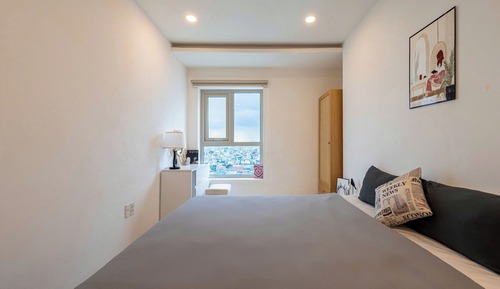 Apartamento de lujo, balcón, vistas a la ciudad