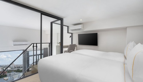Estudio ejecutivo, 2 camas individuales (Duplex)