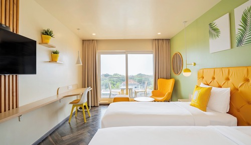Habitación ejecutiva con 2 camas individuales