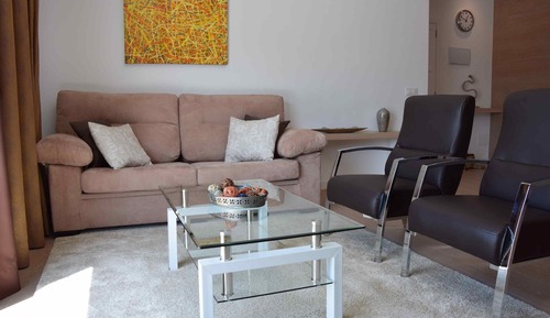 Suite junior, terraza, vistas al mar