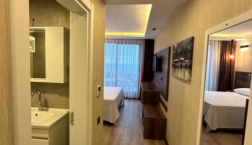 Habitación superior, vistas al mar