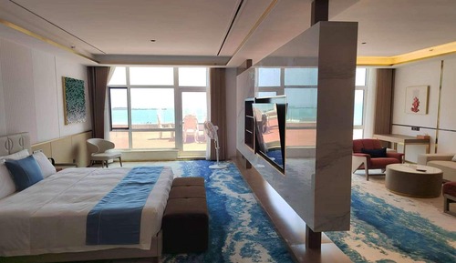 Suite estudio, 2 camas de matrimonio, no fumadores